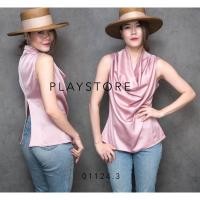 ราคา เสื้อคอถ่วงแขนกุด เสื้อสวย Playstore (3865221524)