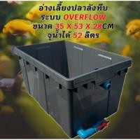 ราคา อ่างเลี้ยงปลาลังทึบสีเทา วาล์วฟ้า ขนาด 35x53x28 CM จุน้ำได้ 52 ลิตร มีระบบวาล์ว อ่างเลี้ยงปลาพลาสติก อ่างปลาบอลลูน อ่าง (55506293633)