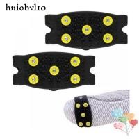 ราคา HUIOBVLTH 1 คู่ Snow Ice Claw 5-Stud กีฬากลางแจ้ง Anti Slip Winter Climbing Crampon (51311559547)