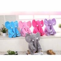 ราคา ตุ๊กตาหมอนผ้าห่มช้าง ตัวใหญ่มาก ขนาด85c.มีผ้าห่มขนาด 3 ฟุตในตัวตุ๊กตาให้ทุกตัว (11333903788)