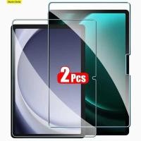 ราคา 2 ฟิล์มกระจกนิรภัย ชิ้นสำหรับแท็บเล็ต Samsung Galaxy Tab A9 S7 Fe S9 Fe+ Plus 12.4 S8 S10 Ultra S6 L (41058170952)