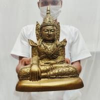ราคา พระมหามัยมุนี ขนาด 5 นิ้ว สีทองเก่า (28133346625)