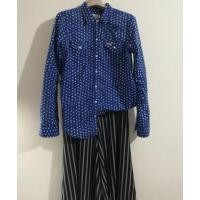ราคา เชิ้ตแขนยาวสีน้ำเงินสว่าง Hollister (22276126763)