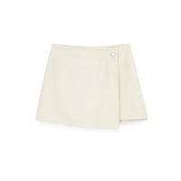 ราคา AIIZ กางเกงกระโปรงยีนส์ผู้หญิง AIIZ Women's Wrapover Denim Skort (56254884754)