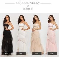 ราคา พร้อมส่ง 3 สี เดรสสายเดี่ยว แต่งระบายชั้น ชุดเพื่อนเจ้าสาว ชุดออกงาน mashr - Ruffer layered dress - SML (3229360629)