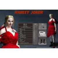 ราคา Jiujiang 1/6 Harley Quinn หญิงตัวตลกหัวแกะสลักเครื่องแต่งกายลิฟท์ Action Figure ไม่มีร่างกาย (46661629177)