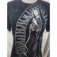 ราคา เสื้อยืด ลายพระแม่มารีย์ มือสอง 2 สภาพสวยกริบ ป้ายห้อยปีเก่า รอบอก 40 ลายหน้า หลัง (19579960823)