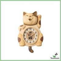 ราคา [ห้องเครื่องมือ] นาฬิกาแขวนแมวอะนาล็อกเงียบเรซิ่นคิตตี้แขวนผนังนาฬิกาสัตว์น่ารักสําหรับบ้านห้องนั่งเล่น (45161361505)