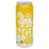 ราคา [สินค้าส่งด่วน] สิงห์ เลมอนโซดา กระป๋อง 330มล. SINGHA LEMON SODA CAN 330ML. (50462025088)