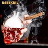 ราคา Glass Skull Bottle Creative Crystal Skull Whiskey Vodka Wine Bottle Vodka Bottle Skull Bottles (24303654215)