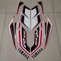 ราคา MERAH Yamaha R15 2015 สติ๊กเกอร์แถบรถจักรยานยนต์สีแดงและสีขาว, สติ๊กเกอร์รายการตัวถังรถจักรยานยนต์มาตรฐานคุณภาพดีที่สุด (47658071259)