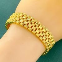 ราคา สร้อยข้อมือชุบทองทองแดง ขนาดเส้น Durch 16 มม., ยาว 22 ซม. ในราคาพิเศษ (55857484931)