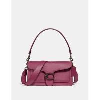 ราคา พร้อมส่ง coach Tabby 26 ตัวซีคริสตัลวิบวับเล่นแสงมาก หนังแท้ สีชมพูเข้ม สวยหรู อะไหล่ดำ (7390205343)
