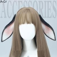 ราคา AniLV Anime Girl Cotton Candy Dropped Ear Easter Rabbit Headband Bunny Plush Animal Ears Headwear Cosplay (27176641054)