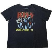ราคา เสื้อวง Kiss World Tour 77 เสื้อยืดมือสอง (15698079629)