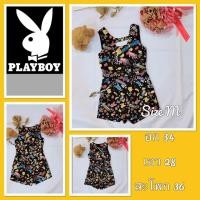 ราคา จั๊มสูทขาสั้น playboy (5812324975)