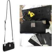 ราคา Used like new mcm patricia crossbody wallet black (880254384)