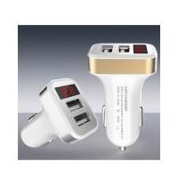 ราคา ใช้INC1ELL ลด70฿หัวชาร์จเร็วในรถ CAR CHARGER ที่ชาร์จในรถ หน้าจอ LCD ดิจิตอล บอกไฟชาตร์แบตรี่ ป้องกันแบตหมดกลางทาง (10232555679)
