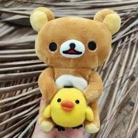 ราคา ตุ๊กตาหมี Rilakkuma นำเข้าจากญี่ปุ่น สภาพดีน่ารักมาก พร้อมป้ายลิขสิทธิ์และป้ายกระดาษห้อย (23575542103)