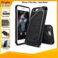 ราคา Ringke iPhone 7 Plus Max Slate Metal Anti Crack Spigen Softcase Slim (26954830258)