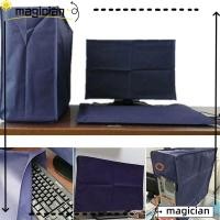 ราคา MAGICIAN ฝาครอบกันฝุ่นคอมพิวเตอร์ตั้งโต๊ะ 3 ชิ้น, ฝาครอบหน้าจอ LCD กันความชื้นสีน้ําเงิน, ผ้าไม่ทอที่ทนทานระบายอากาศได้ 19 ถึง 34 นิ้วฝาครอบป้องกันคอมพิวเตอร์คอมพิว (53460510241)