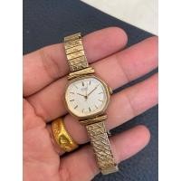 ราคา SEIKO QUARTZ JAPAN เรือนทองสายยืด ของแท้ มือสอง (18194888410)