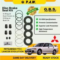 ราคา 4605B977 GBS (FRONT) ชุดซีลดิสเบรค - Mitsubishi Lancer EVO 2 3, CE9A, FTO (ครบชุด) (55810359679)
