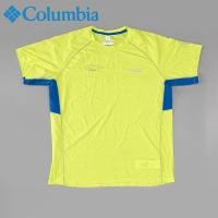 ราคา Columbia เสื้อยืด Montrail เนื้อผ้าเบาสบาย ใส่ออกกำลังกายใส่วิ่งสบาย (L รอบอก 44") (มือ2) ของแท้ (45758122452)