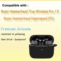 ราคา สําหรับ Razer Hammerhead True Wireless Pro X/Hyperspeed(PS) เคสซิลิโคนกันกระแทกพร้อมพวงกุญแจ (40430434091)