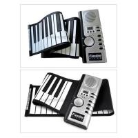 ราคา เปียโนพับ เปียโนไฟฟ้าพกพา พับม้วนได้ 61 คีย์ Electric Piano Digital Keyboard 61 Keys (6259847611)