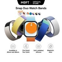 ราคา MOFT Snap Duo Watch Bands For Apple Watch 42/41/40/38mm 49/46/45/44mm (28741378169)