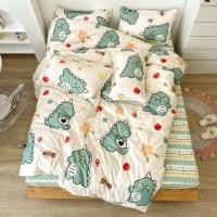 ราคา ชุดเครื่องนอนผ้าฝ้ายโพลีอะโวคาโดสีเหลือง [HOT] (45760665242)