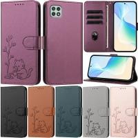ราคา SAMSUNG หรูหราสําหรับSamsung Galaxy A12 A22 A32 A33 A52S A53 A52 A72 A73 5G A22 4G A32 4G A52 4G A72 4Gกระเป๋าสตางค์นุ่มPUหนังช่องใส่การ์ดผิวป้องกันกรณีพลิก (40931278276)