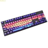ราคา Doublebuy Purple Sunsets Keycaps 128 คีย์ PBT Dye Sublimation OEM Profile สําหรับ GH60 IKBC (47357806519)