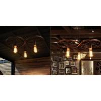 ราคา โคมไฟ Loft Style รุ่น ทรงกรงล้อจักรยานสามวง รหัสสินค้า SZP0023 (23317326743)