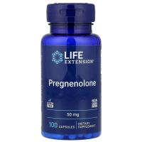 ราคา Life Extension, Pregnenolone, 50 mg / 100 mg, 100 Capsules, Ready to Ship (43157276772)