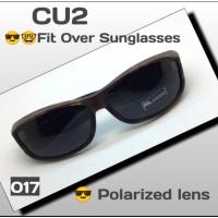 ราคา CU2 017 FIT OVER SUNGLASSES POLARIZED LENS แว่นตากันแดดคนอบ แว่นตาครอบ (19700461870)
