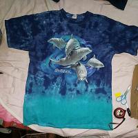 ราคา เสื้อวินเทจ ANVIL SEAWORLD DOLPHIN LIKE MOUNTAIN 21X29 (52456055413)