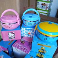 ราคา กล่อง LUNCH สแตนเลส 1 ชั้น HELLO KITTY DORAEMON MINION ไม่มีกล่อง (8915655907)