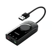 ราคา UGREEN 40964 USB Audio Adapter External Stereo Sound Card (52052631492)