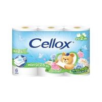 ราคา [สินค้าส่งด่วน] เซลล็อกซ์ พิวริฟายโบทานิส 6ม้วน CELLOX PURIFY BOTANIS 6 ROLLS (57610888466)