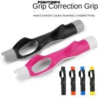 ราคา FIGHTINPC Golf Grip Training Aid, Gesture Swing Right Hand Golf Grip Corrector, Beginner Posture Correction Skill Trainer Tools Golf (45561089333)