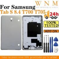 ราคา SAMSUNG ฝาหลังแบตเตอรี่สําหรับSamsung Galaxy Tab S 8,4 T705 T700 SM-T700 SM-T705 กรอบกลางแบตเตอรี่แก้วปกหลังด้านหลังประตูกรณีเปลี่ยนกรอบเลนส์เครื่องมือ (28168383881)