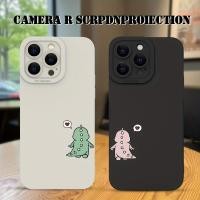 ราคา (สต็อกในไทย) เคสโทรศัพท์คู่รักไดโนเสาร์น่ารัก ป้องกันกล้อง กันกระแทก ผลิตจากวัสดุ TPU นุ่ม| สำหรับไอโฟน 14 โปรแม็กซ์ 13 (52661848010)