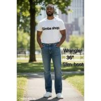 ราคา Wranglerชายเอว36"ทรงขาม้า(Slim boot)สภาพดี90% (42730892899)