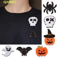 ราคา QINMEI เข็มกลัดหมุดฮาโลวีน,พร้อมไฟ Spider ฟักทองโครงกระดูกเข็มกลัด, Creative Bats Luminous Terrifying Badge Party เสื้อผ้าเข็มกลัดฮาโลวีน (43373122874)