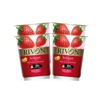 ราคา [สินค้าส่งด่วน] ริวอง โยเกิร์ตถั่วเหลือง รสสตรอเบอร์รี่ 130 กรัม แพ็ค 4 RIVON SOY YOGURT WITH STRAWBERY 130 G PACK 4 (43331147895)