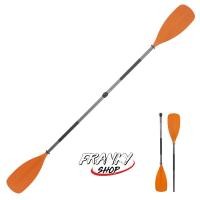 ราคา [พร้อมส่ง] ไม้พายเรือคายัคแบบสมมาตรปรับได้ 2 ส่วน Kayak Paddle (15443058798)