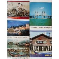 ราคา 5 ชิ้นชุด Penang Heritage คอลเลกชันโปสการ์ดศิลปะถนนที่มีชื่อเสียง (44124609978)