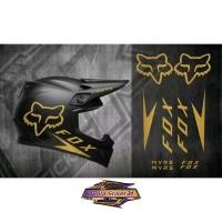 ราคา สติ๊กเกอร์ตัด FOX CROSS สําหรับหมวกกันน็อค (52261809580)